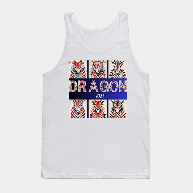 Dragon - 2024 Tank Top by SimpleByJetson